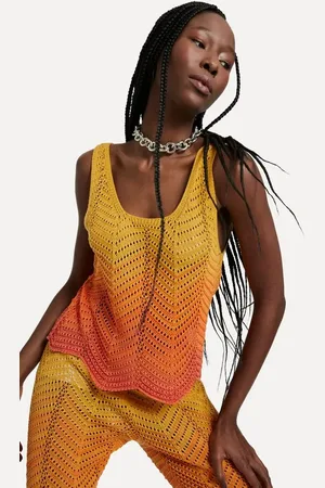 Reversa Regata Tricot Tie Dye