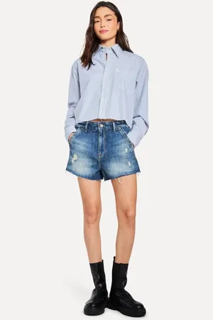 Reversa Short Jeans Comfy