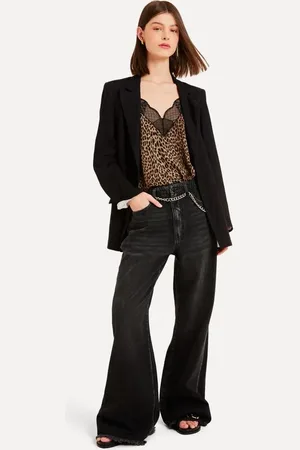 Reversa Calca Black Jeans Anny High