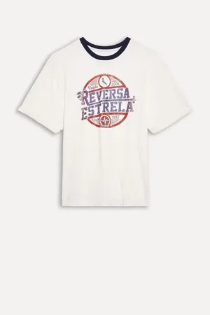 Reversa Camiseta Malha Estrela