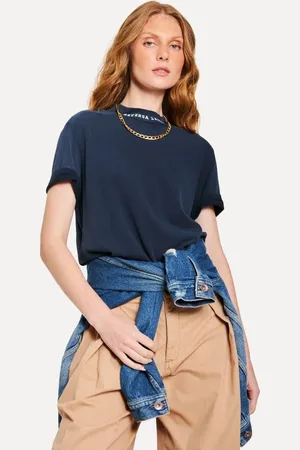 Reversa Blusa Gola Alta College Costas