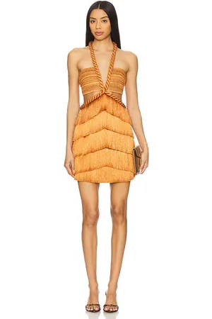 PATBO MINIKLEID MIT FRANSEN PAMPAS in . Size 6.