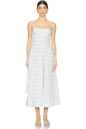 Simkhai MIDI-KLEID KITTIYA in . Size 12, 4, 6, 8.