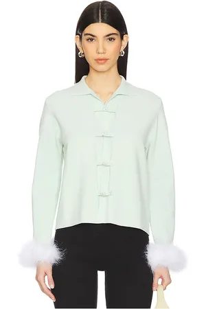 Sleeper CARDIGAN CRANE KNITTED in . Size XL, XS/S.