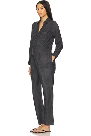 Hatch DENIM-JUMPSUIT in . Size 2/M, 3/L, 4/XL.