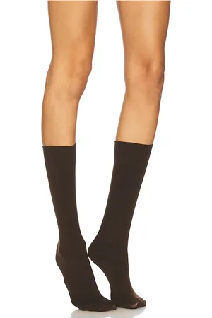 Falke SOCKEN PURE MATT 50 SENSITIVE TOP KNEE in . Size S-M.