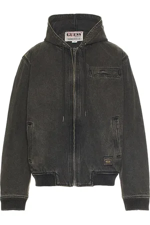 Guess HOODIE SANDED DENIM in . Size XL/1X.