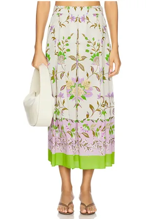 MISA MIDIROCK AGGIE in White,Purple.