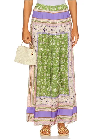MISA HOSE SELENA in Green,Beige.