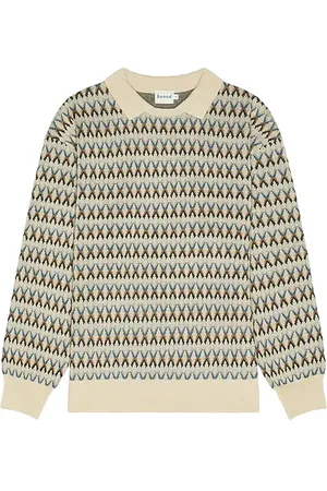 Bound Crosby Wool Long Sleeve Polo in . Size M, S, XL/1X.