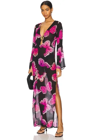 Cin Cin Hotline Butterfly Maxi Dress in . Size M, S, XS.