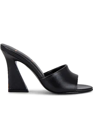 BLACK SUEDE STUDIO X REVOLVE Nadya Mule Sandal in . Size 7, 8.