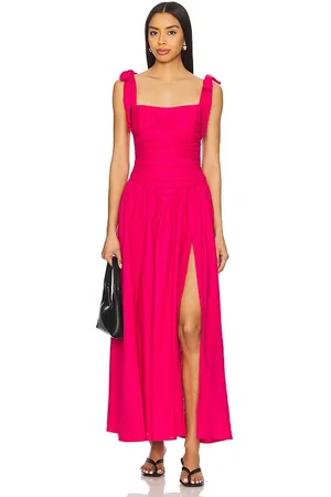 Bardot Mirelle Linen Maxi Dress in . Size 4, 6, 8.