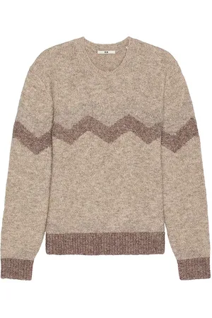 NEUW RUNDHALS-PULLOVER ZIG ZAG in . Size M, S, XL/1X.
