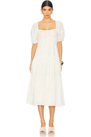 ULLA JOHNSON KLEID PALMA in . Size 12, 2, 4, 6, 8.