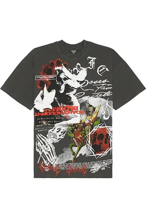 Civil Regime Bloom Oversized Tee in . Size M, S.