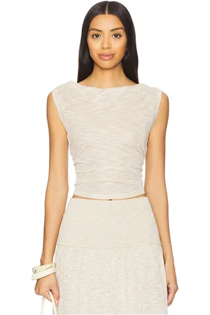 4th & Reckless BAUCHFREIES TOP NIKKI in . Size S.