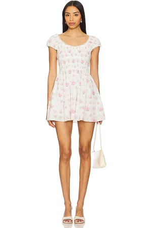 LOVESHACKFANCY KLEID SIONA in . Size M, S, XS.