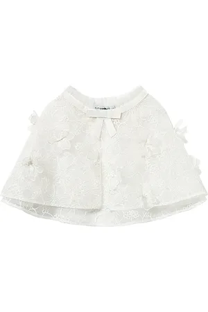 Self-Portrait Kids Embellished Tulle Cape in . Size S/M.