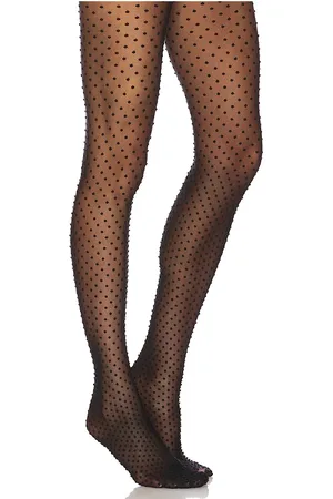 Wolford TIGHTS SATIN TOUCH DOTS in . Size M, S.