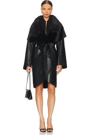 Norma Kamali Shawl Collar Reversible Coat in . Size XS.