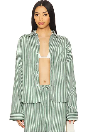 WeWoreWhat Cropped Button Front Shirt in . Size M, S, XS.