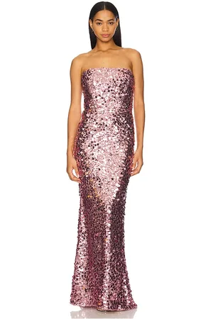Bronx and Banco Farah Sequin Strapless Gown in . Size M, S, XS.