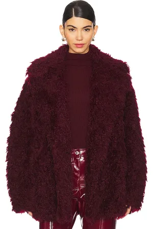 Msgm Faux Fur Jacket in . Size 40/S.