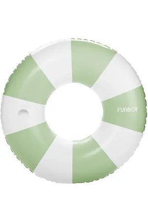 FUNBOY Sage Vintage Stripe Tube Float in .