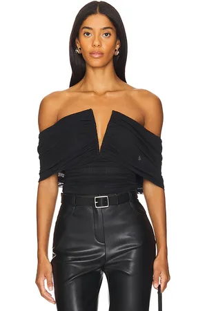WeWoreWhat BODY RUCHED OFF SHOULDER in . Size XS.