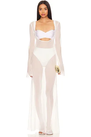 Shani MAXIKLEID BLANCA in . Size S.