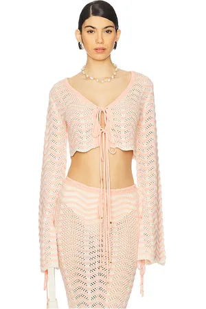 Bananhot HEMD MIANA in Blush,Cream. Size XS/S.