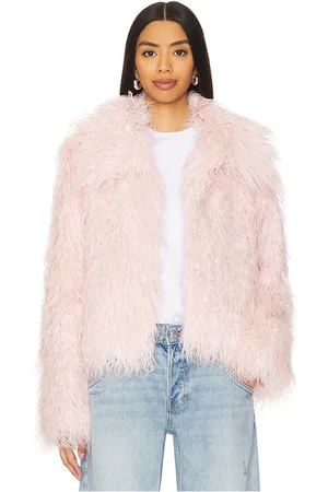 Unreal Fur Faux Fur Saint Tropez Coat in . Size S, XS.