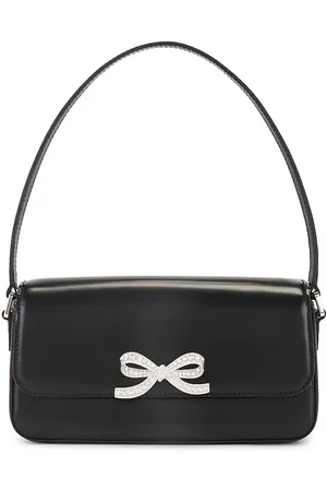 Self-Portrait Leather Baguette Bag in .