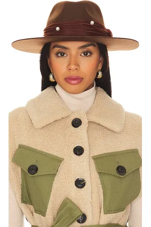 Lele Sadoughi RANCHER HAT AUS WOLLE FARRAH in .