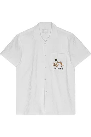 Palmes Short-Sleeved Shirt in . Size 48, 50, 52.