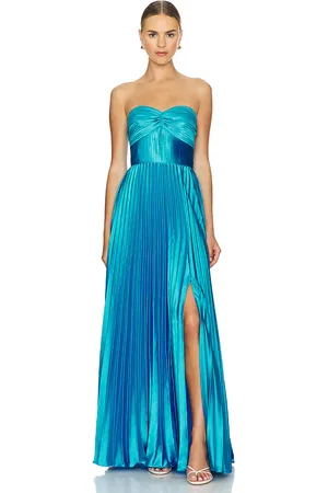 AMUR PLISSIERTES ABENDKLEID STEF in . Size 6.