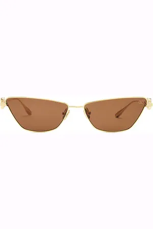 VALENTINO GARAVANI V Logo Sign Sunglasses in .