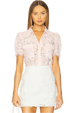 Generation Love Mina Lace Shirt in . Size M, XL.