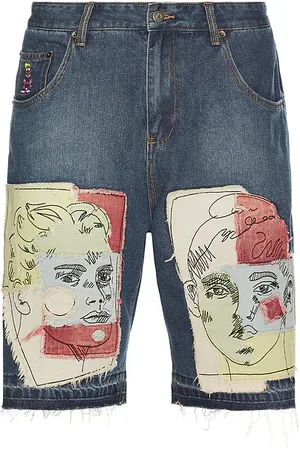 KIDSUPER STUDIOS LOCKERE SHORTS BOY & GIRL DOODLES in . Size M, S.