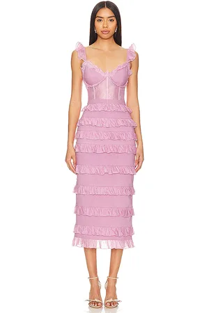 V. Chapman MIDI-KLEID FIORENZA in . Size 4.