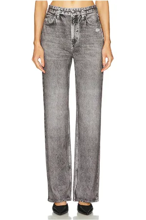 RAG&BONE LANGE HOSE MIT HOHEM BUND UND LÄSSIGER PASSFORM MIRAMAR SHEA in . Size 25, 27, 29, 34.
