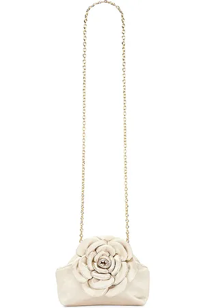 Lele Sadoughi Rosie Satin Clutch in .