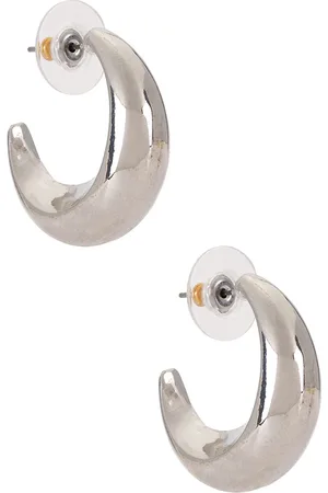 Baublebar Crescent Hoop Earrings in .