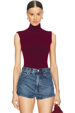 Norma Kamali X REVOLVE Slim Fit Sleeveless Turtleneck Top in . Size XXS.