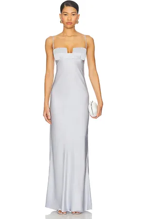 BEVZA KLEID MIT ECKIGER BRUSTPARTIE in . Size M, S.