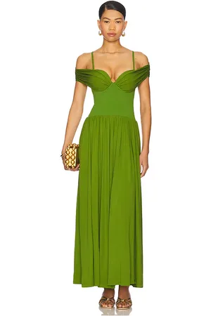 Simkhai SCHULTERFREIES KLEID AMARANTHA in . Size S.