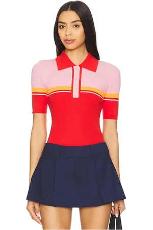 Essentiel Antwerp POLOSHIRT MIT RIPPSTRUKTUR HAUSTRAL in . Size M, S, XS.