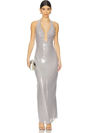 Misha LANGES PAILLETTENKLEID ALUSIA in . Size M, XL, XXL.