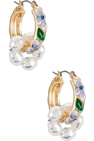 petit moments OHRHÄNGER, RINGE in Metallic Gold,Blue.